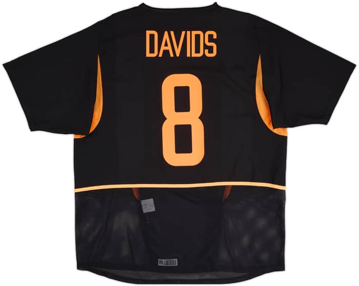 2002-04 Netherlands Player Issue Away Shirt Davids #8 - 3/10 - (XL)