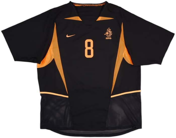 2002-04 Netherlands Player Issue Away Shirt Davids #8 - 3/10 - (XL)