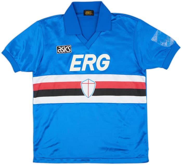 1991-92 Sampdoria Home Shirt - 5/10 - (XS)