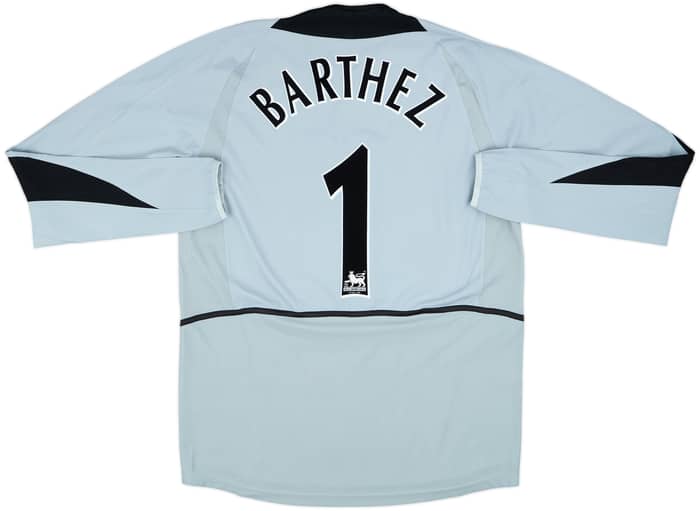 2002-04 Manchester United GK Shirt Barthez #1 - 8/10 - (L)