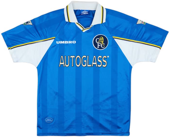 1997-99 Chelsea Camiseta Local Zola #25 - 8/10 - (L)