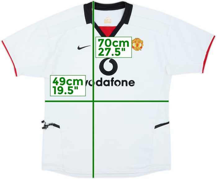 2002-03 Manchester United Away Shirt - 4/10 - (XL.Boys)