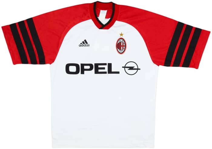 1998-99 AC Milan adidas Training Shirt - 9/10 - (M)