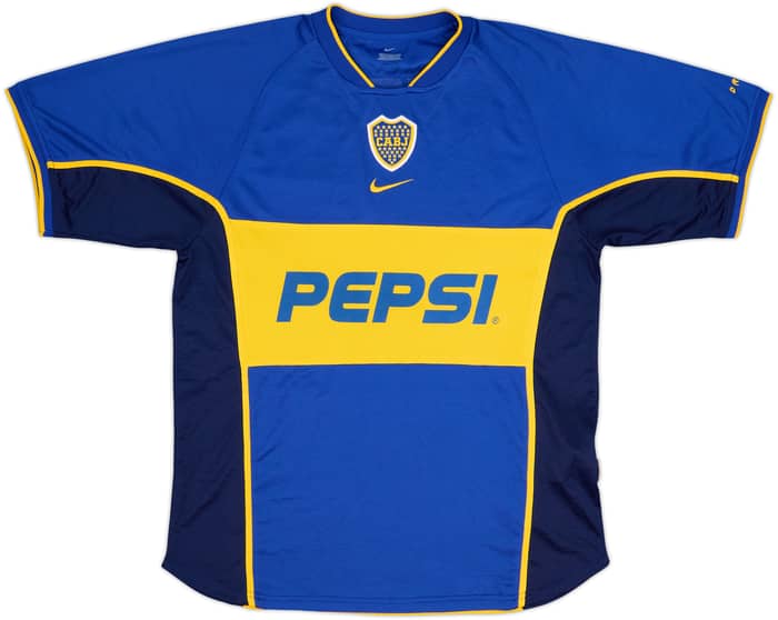 2002 Boca Juniors Camiseta Local - 6/10 - (M)