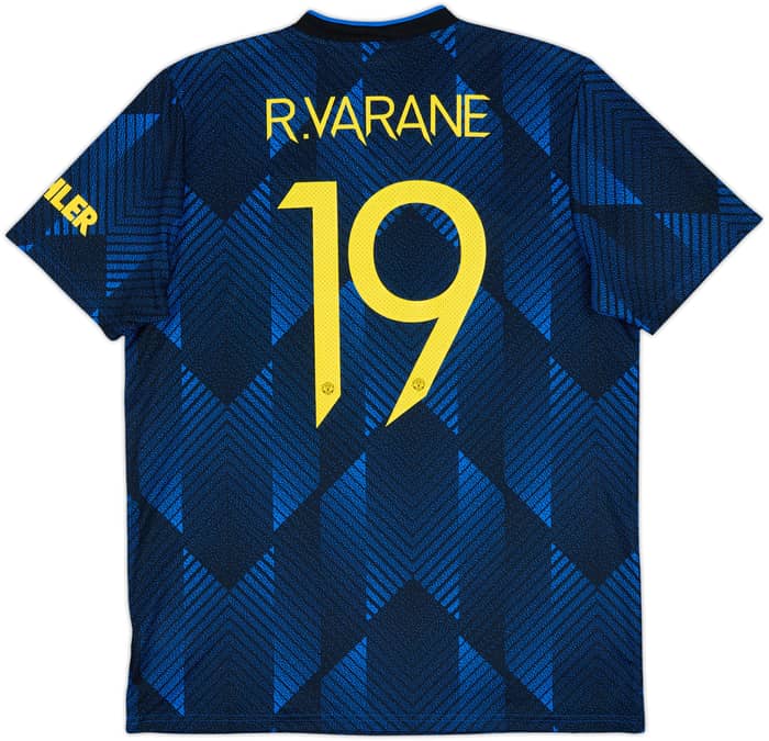 2021-22 Manchester United Third Shirt R.Varane #19 - 10/10 - (L)
