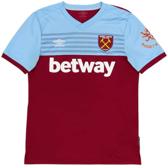 Camiseta de local del West Ham 2019-20 Noble #16 - 9/10 - (M)