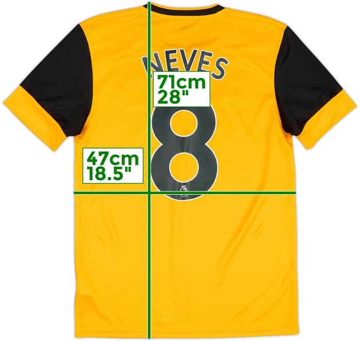 2020-21 Camiseta Local Lobos Neves #8 - 8/10 - (S)