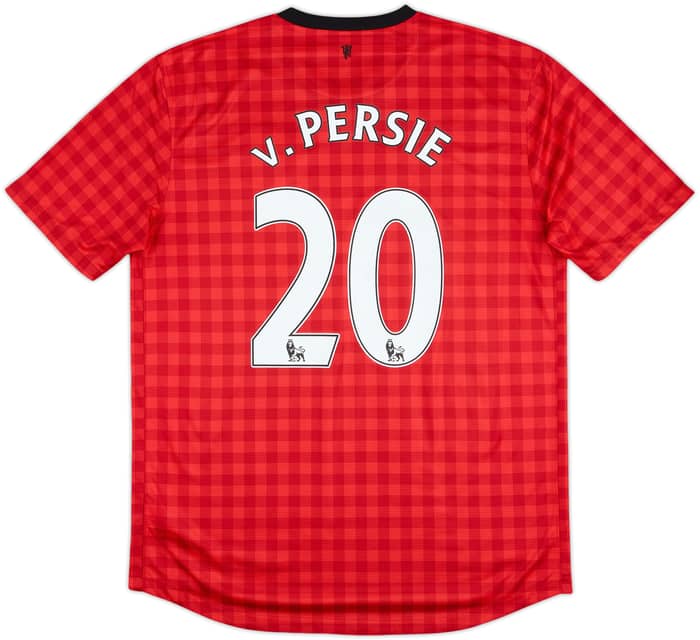 2012-13 Manchester United Home Shirt v.Persie #20 - 8/10 - (L)