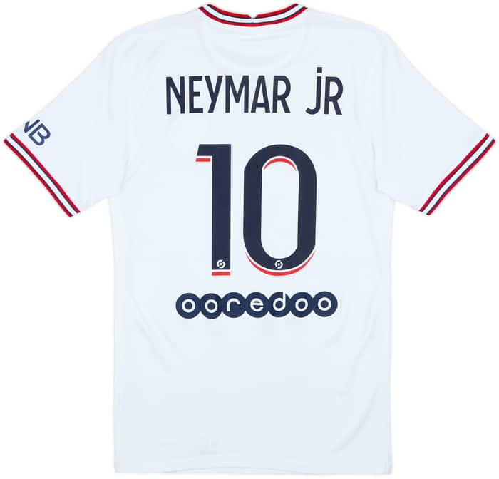 2021-22 Paris Saint-Germain Fourth Shirt Neymar Jr #10 - 7/10 - (XS)