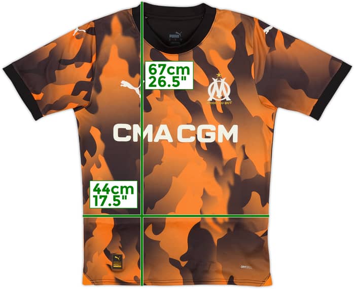 2023-24 Olympique Marseille Third Shirt - 10/10 - (S)