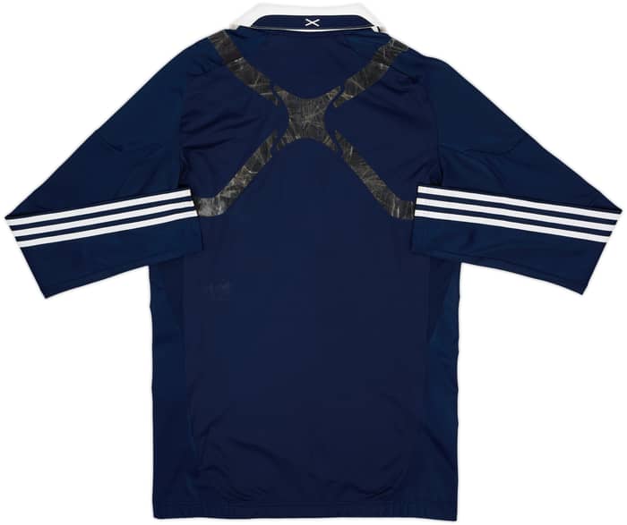 2011-13 Scotland Player Issue Techfit Home L/S Shirt (XL)