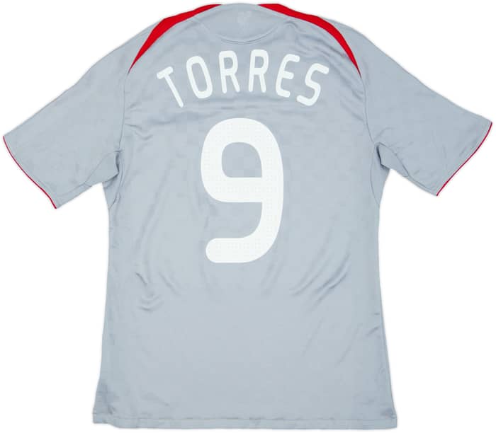 2008-09 Liverpool Away Shirt Torres #9 - 7/10 - (M)