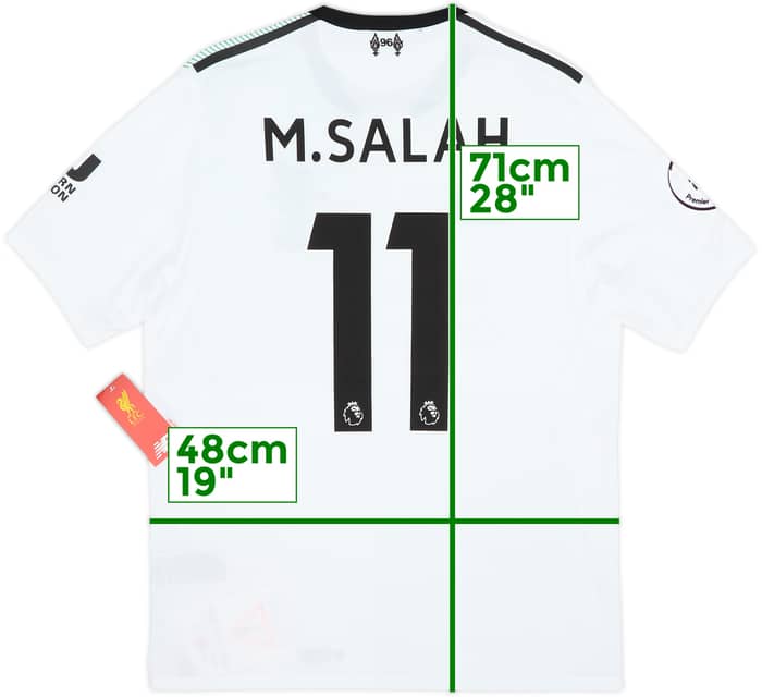 2017-18 Liverpool Away Shirt M.Salah #11 (S)
