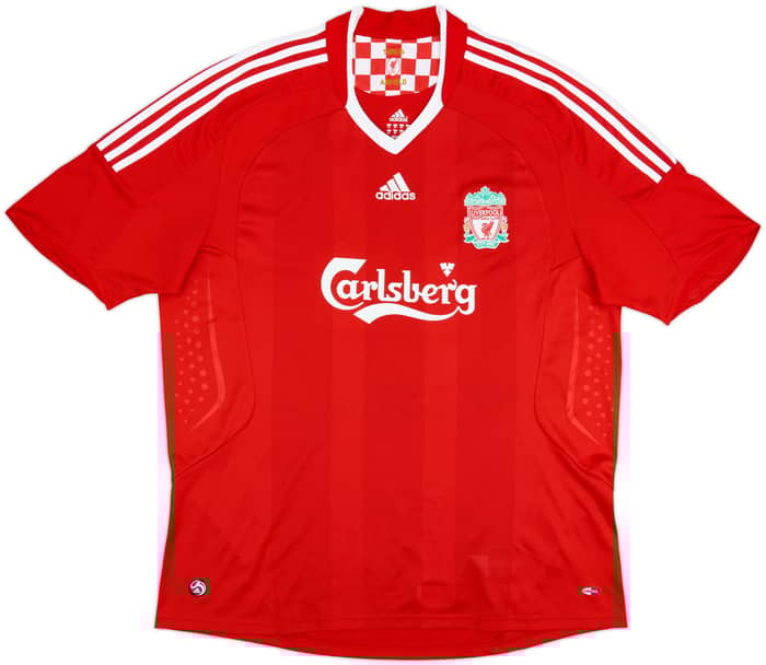 2008-10 Liverpool Home Shirt Carragher #23 - 8/10 - (XXL)