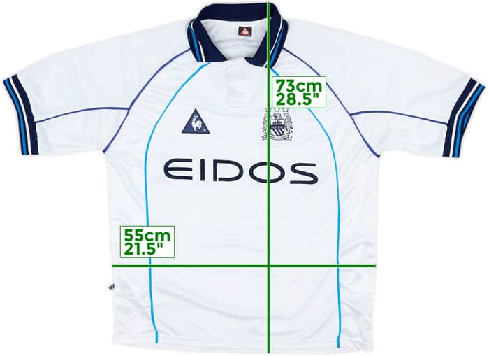 1999-00 Manchester City Away Shirt - 8/10 - (L)