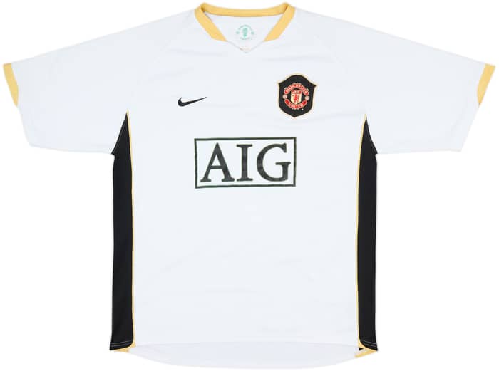 2006-08 Manchester United Camiseta Visitante Ronaldo #7 - 6/10 - (L)
