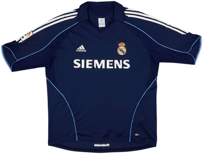 2005-06 Real Madrid Away Shirt Zidane #5 - 5/10 - (L)