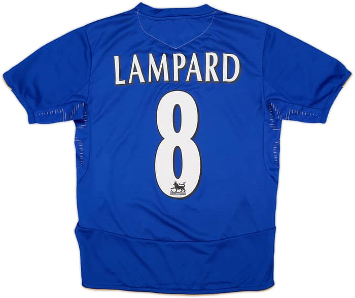 2005-06 Chelsea Centenary Home Shirt Lampard #8 - 8/10 - (M.Boys)
