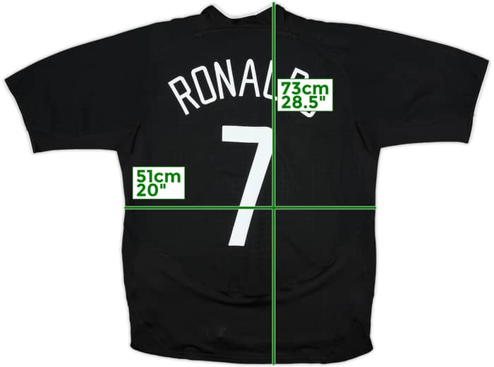 2003-05 Manchester United Away Shirt Ronaldo #7 - 6/10 - (L)