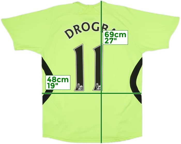 2007-08 Chelsea Away Shirt - 7/10 - (L.Boys)