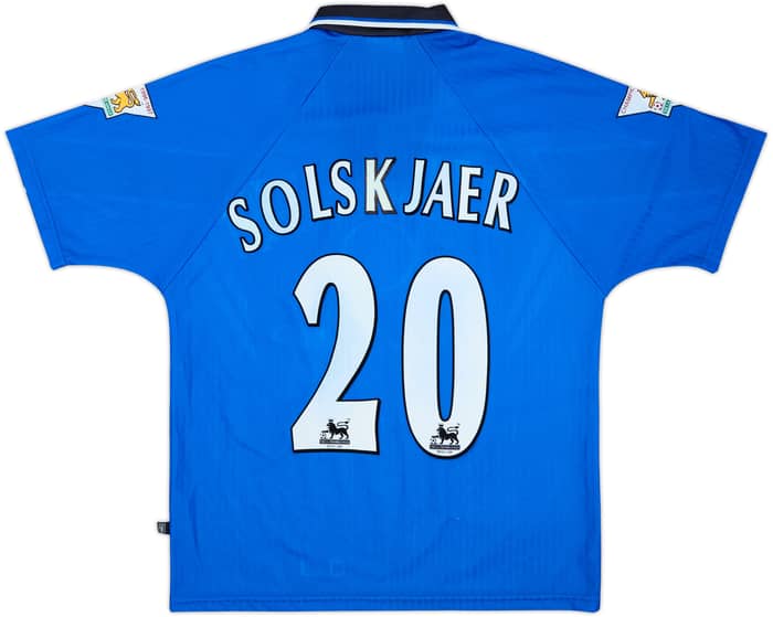 1996-98 Manchester United Third Shirt Solskjaer #20 - 6/10 - (M)