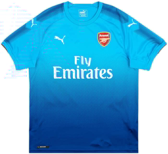 Camiseta de visitante del Arsenal 2017-18 Ramsey #8 - 10/10 - (L)