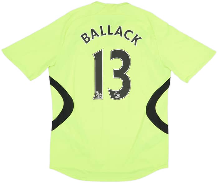 Camiseta de visitante del Chelsea 2007-08 Ballack #13 - 7/10 - (L)