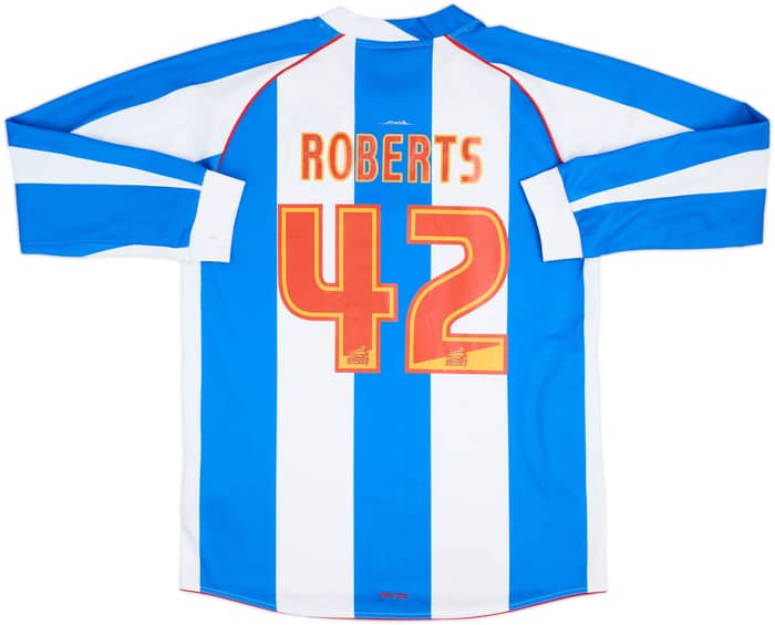 2009-10 Huddersfield Home L/S Shirt Roberts #42 - 5/10 - (L)