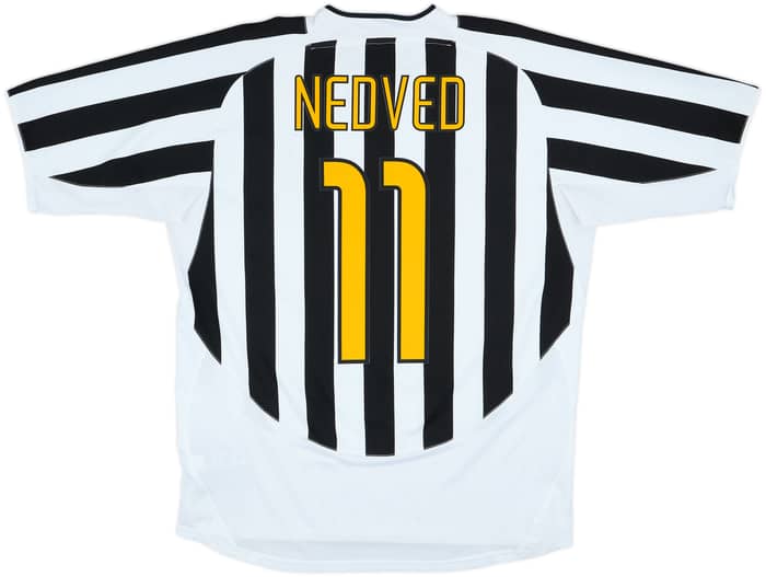2003-04 Juventus Home Shirt Nedved #11 - 6/10 - (L)