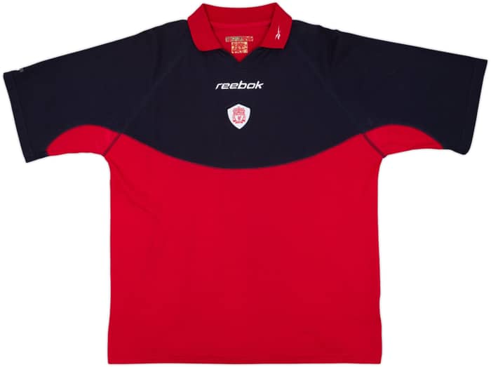 2003-04 Liverpool Reebok Polo Shirt - 8/10 - (XXL)
