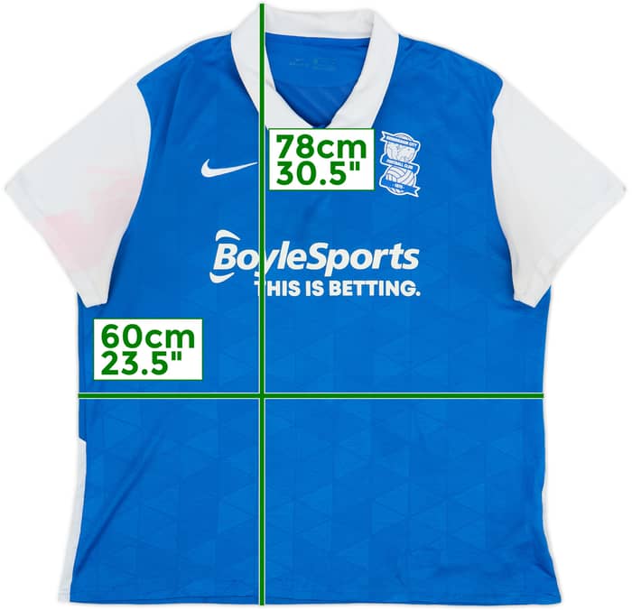 2020-21 Birmingham Home Shirt - 4/10 - (XXL)