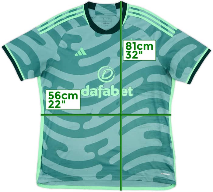 2023-24 Celtic Third Shirt - 5/10 - (XL)