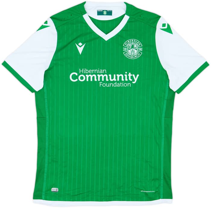 2019-20 Hibernian Home Shirt - 7/10 - (XXL)