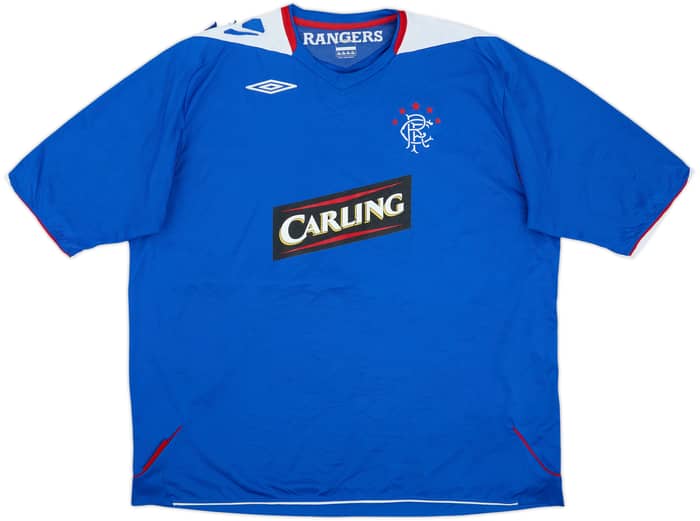 2006-07 Rangers Home Shirt - 5/10 - (3XL)
