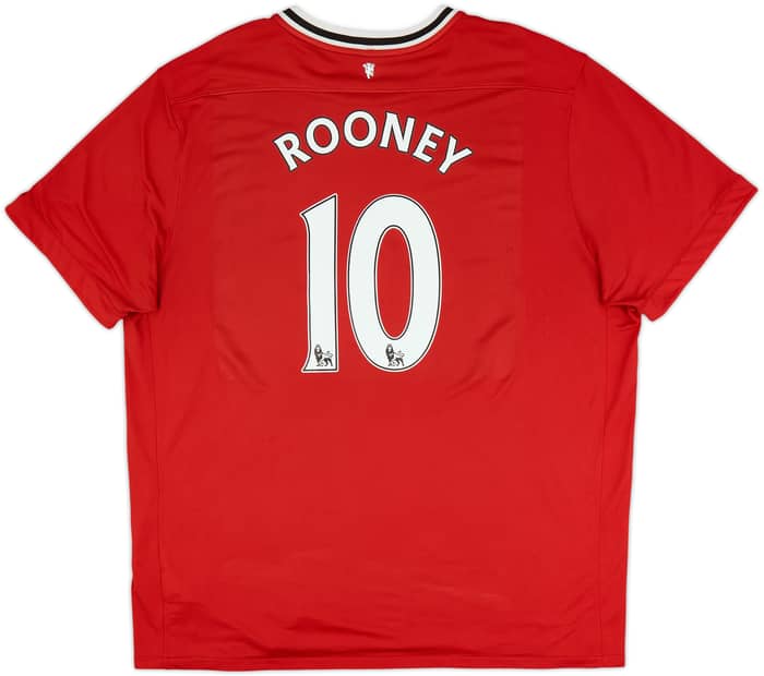2011-12 Manchester United Home Shirt Rooney #10 - 6/10 - (3XL)