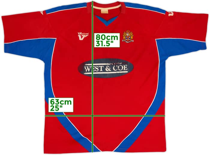2011-13 Dagenham & Redbridge Home Shirt - 5/10 - (XXL)