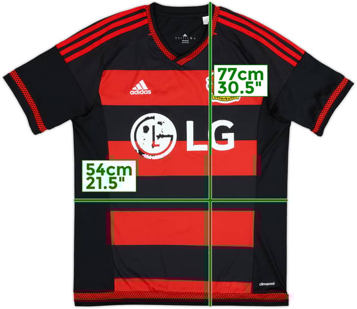 2015-16 Bayer Leverkusen Home Shirt - 4/10 - (L)