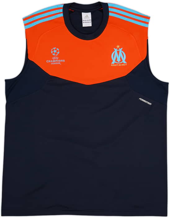 2011-12 Olympique Marseille adidas CL Formotion Training Vest - 9/10 - (XL)