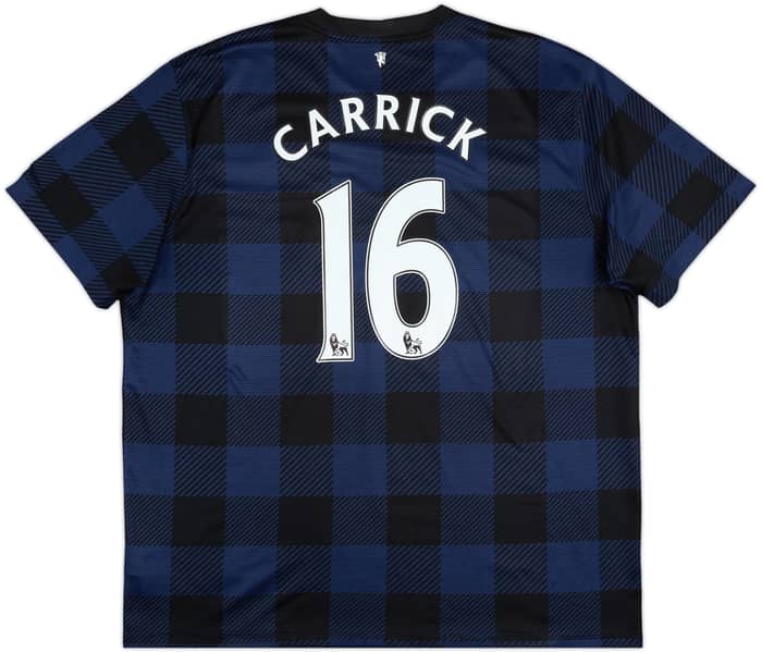 2013-14 Manchester United Away Shirt Carrick #16 - 6/10 - (XXL)
