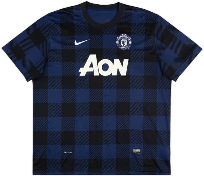 2013-14 Manchester United Away Shirt Carrick #16 - 6/10 - (XXL)