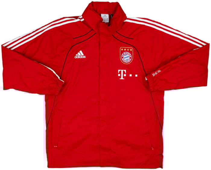 2010-11 Bayern Munich adidas Hooded Rain Jacket - 8/10 - (XL)