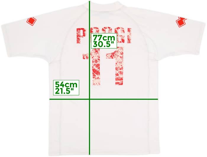 2005-06 Mantova Home Shirt Poggi #11 - 4/10 - (XL)