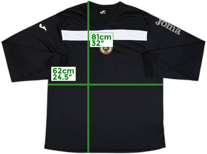 Camiseta de entrenamiento de manga larga Joma del Spezia 2010-11 - 9/10 - (XL/XXL)