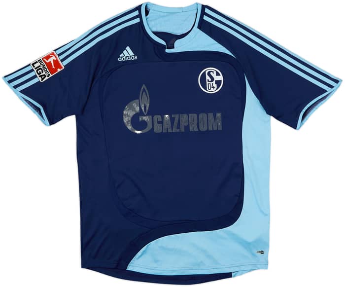 2007-08 Schalke European Home Shirt Rakitic #10 - 4/10 - (M)