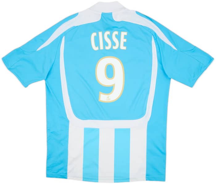 2007-08 Olympique Marseille Away Shirt Cisse #9 - 6/10 - (M)