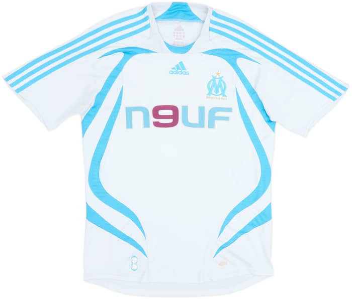 Camiseta de local del Olympique Marseille 2007-08 Cisse #9 - 6/10 - (M)