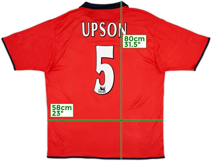 2004-05 Birmingham Away Shirt Upson #5 - 7/10 - (XL)