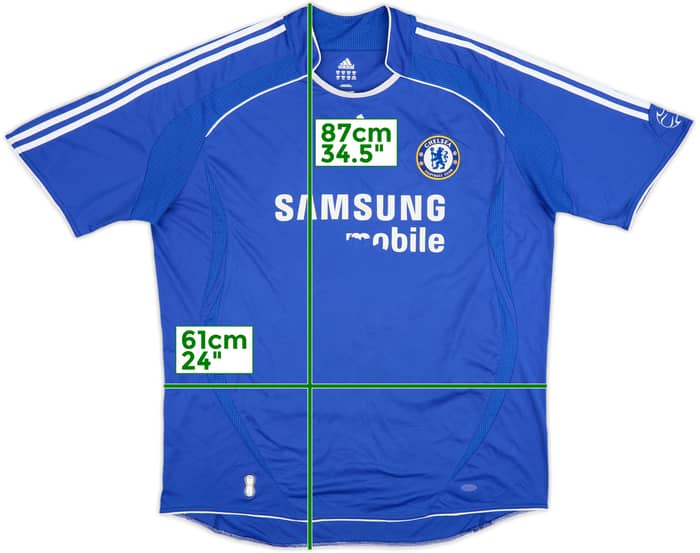 2006-08 Chelsea Local Camiseta - 4/10 - (XXL)