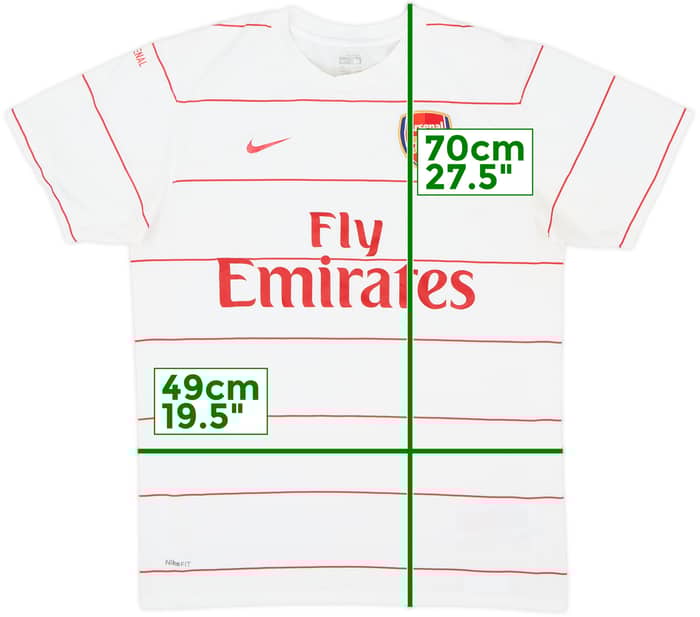 2008-09 Arsenal Nike Training Shirt - 5/10 - (M)