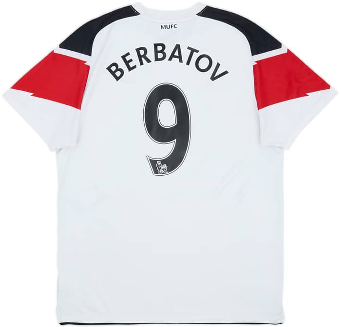 2010-12 Manchester United Away Shirt Berbatov #9 - 6/10 - (L)